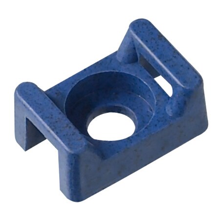 Panduit Cable Tie Mount, Metal Detectable Polypropyle, TM3S10-C186, PK 100 TM3S10-C186